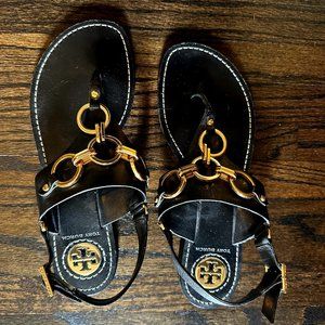 Trina Turk Black Sandals Size 8